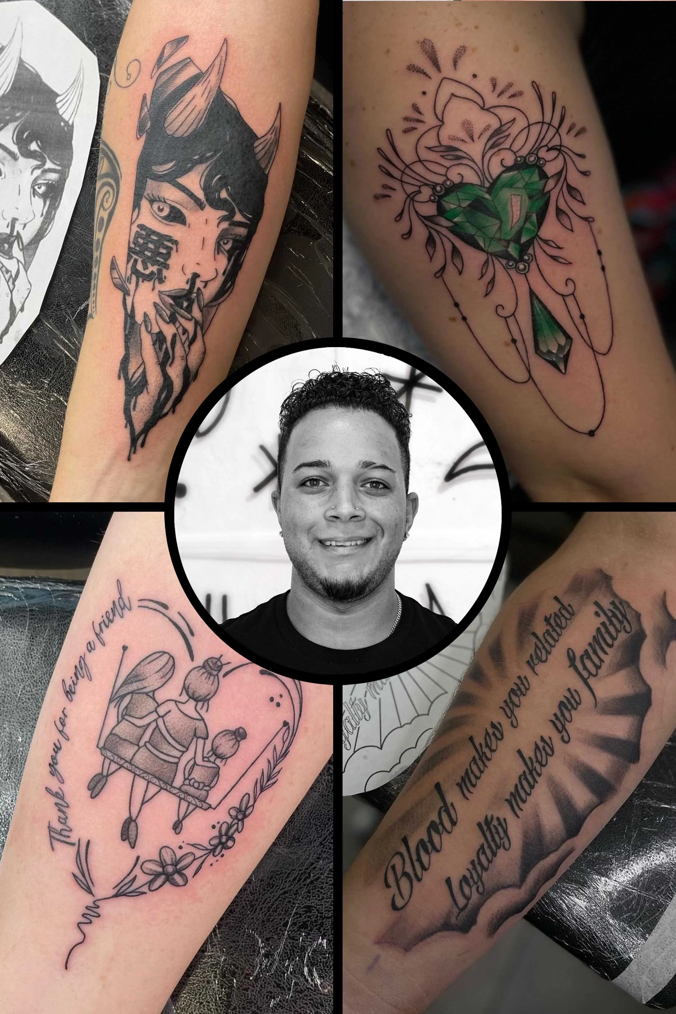 NYC Tattoo Artist: Luna — LIVE BY THE SWORD TATTOO
